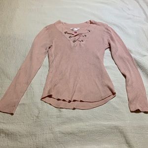 Blush pink Long sleeve
